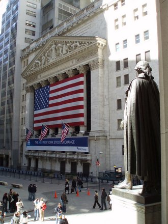 The New York Stock  Exchange Wall Street